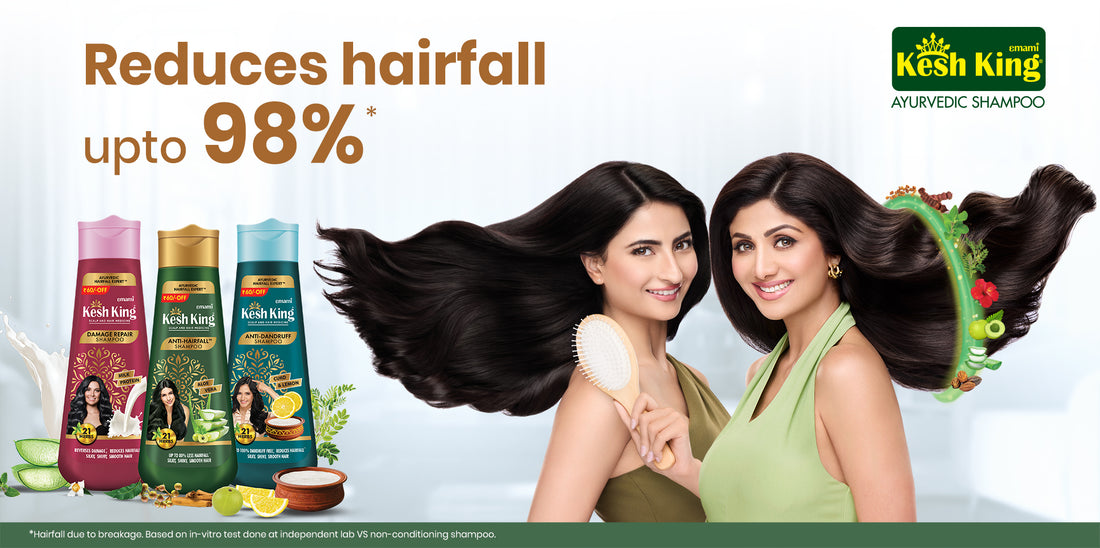 Ayurvedic Oil & Shampoo for Hairfall - Kesh King