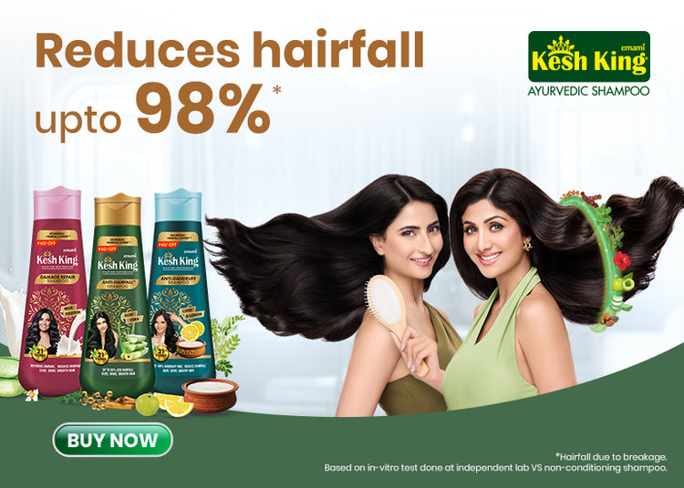 Ayurvedic Oil & Shampoo for Hairfall - Kesh King