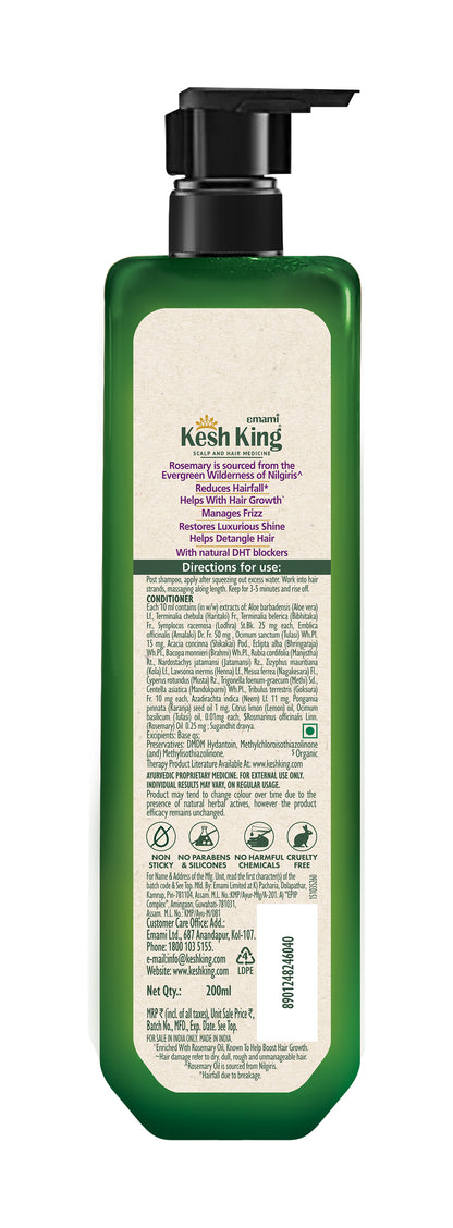 Kesh King Organic Rosemary Conditioner 200ml