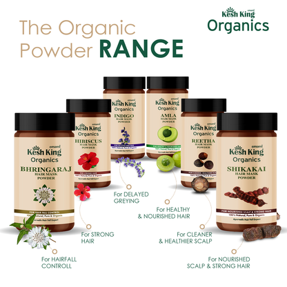 Kesh King Organics Organic Bhringraj Powder 100g